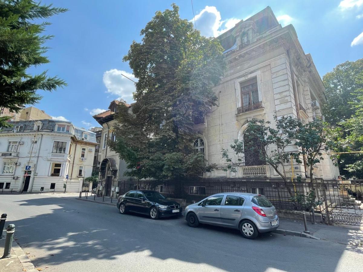 New Apartment In Berindey Villa - Historical Center, Universitate Bukarest Kültér fotó